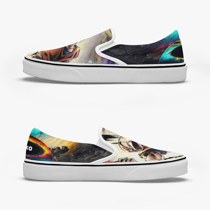 Dragon Ball Z Krillin Slip Ons Anime Shoes _ Dragon Ball Z _ Ayuko