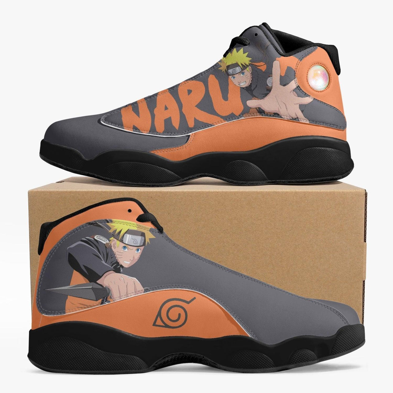 Naruto Shippuden Naruto Uzumaki JD13 Anime Shoes _ Naruto _ Ayuko