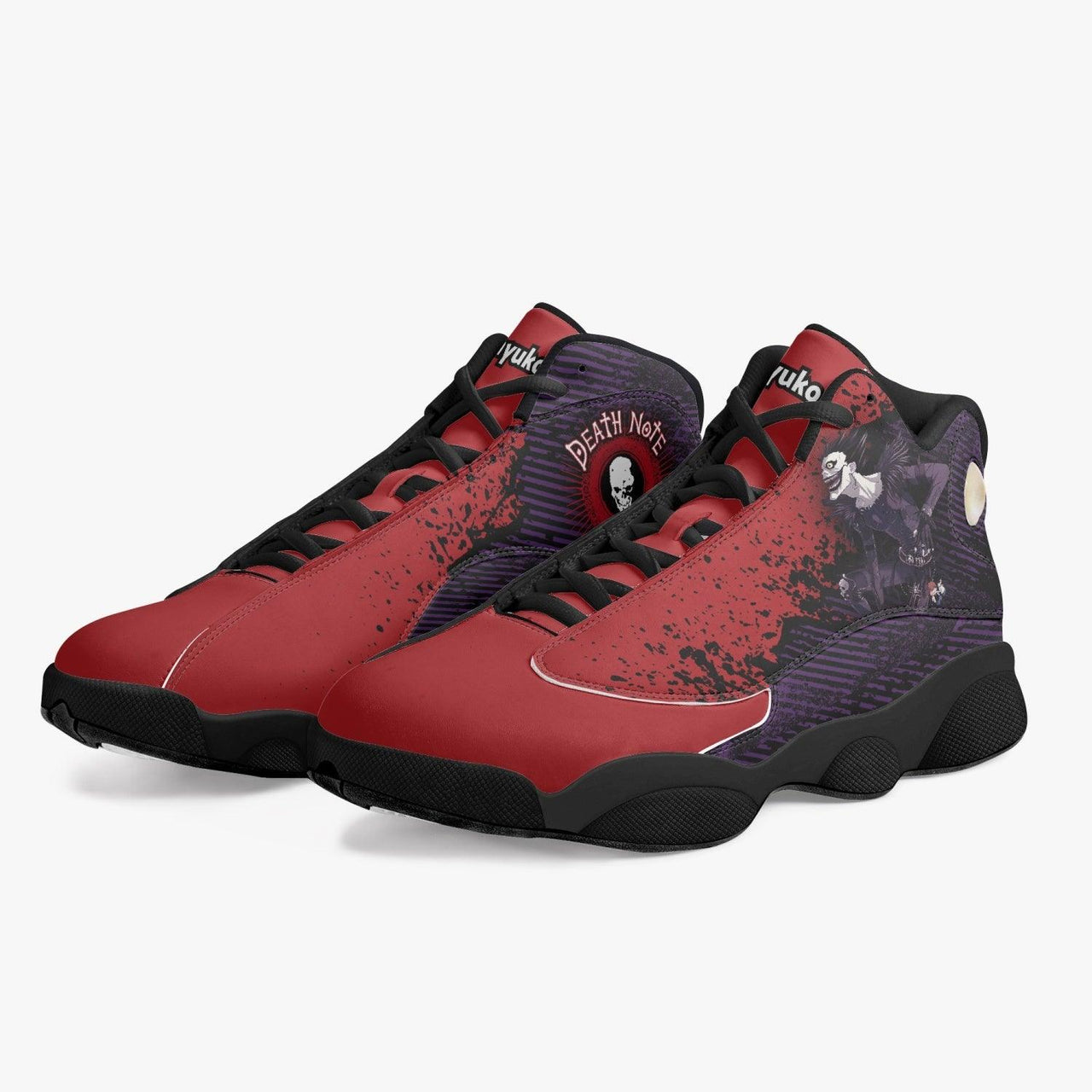 Death Note Ryuk Purple Red JD13 Anime Shoes _ Death Note _ Ayuko