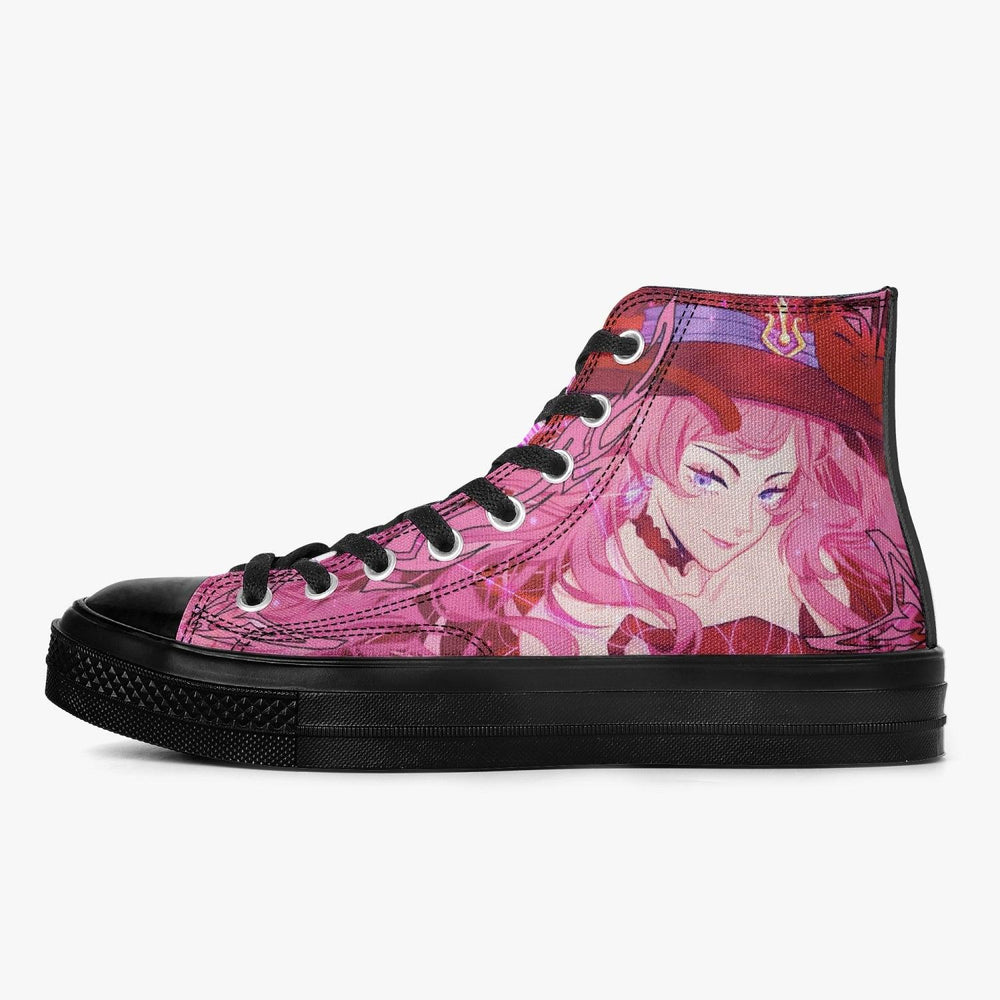 Black Clover Vanessa Enoteca A-Star HIgh Anime Shoes _ Black Clover _ Ayuko