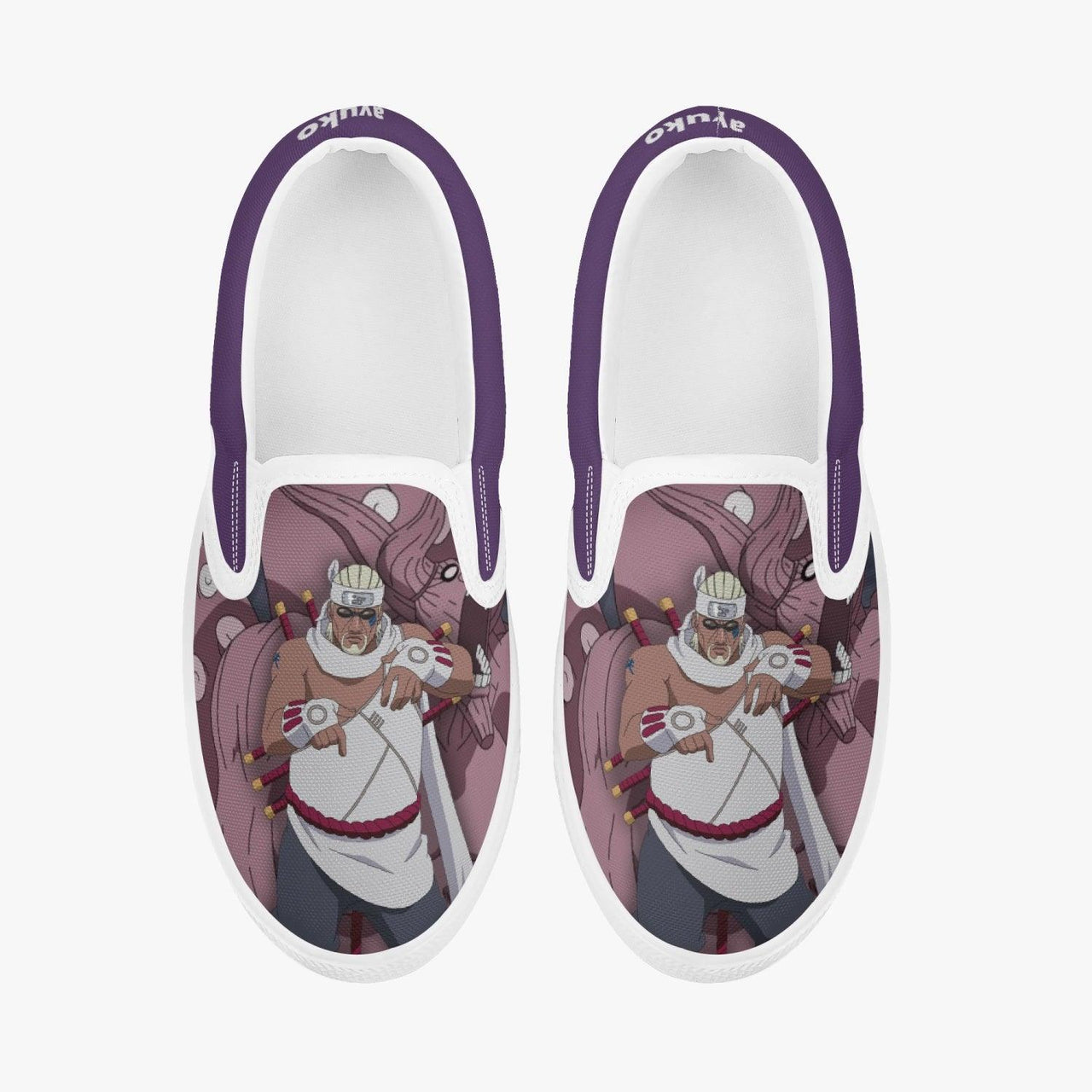Naruto Shippuden Killer Bee Kids Slipons Anime Shoes _ Naruto _ Ayuko