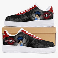 Thumbnail for Death Note L Black Red AF1 Anime Shoes _ Death Note _ Ayuko