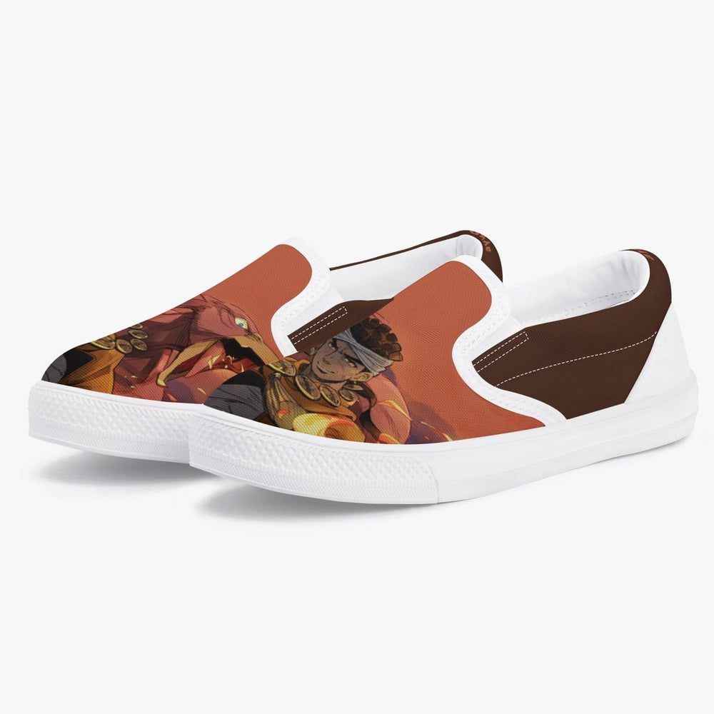 JoJo's Bizarre Adventure Mohammed Avdol Kids Slip Ons Anime Shoes _ JoJo's Bizarre Adventure _ Ayuko