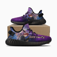 Thumbnail for Death Note Light Yagami Purple YZ Anime Shoes _ Death Note _ Ayuko