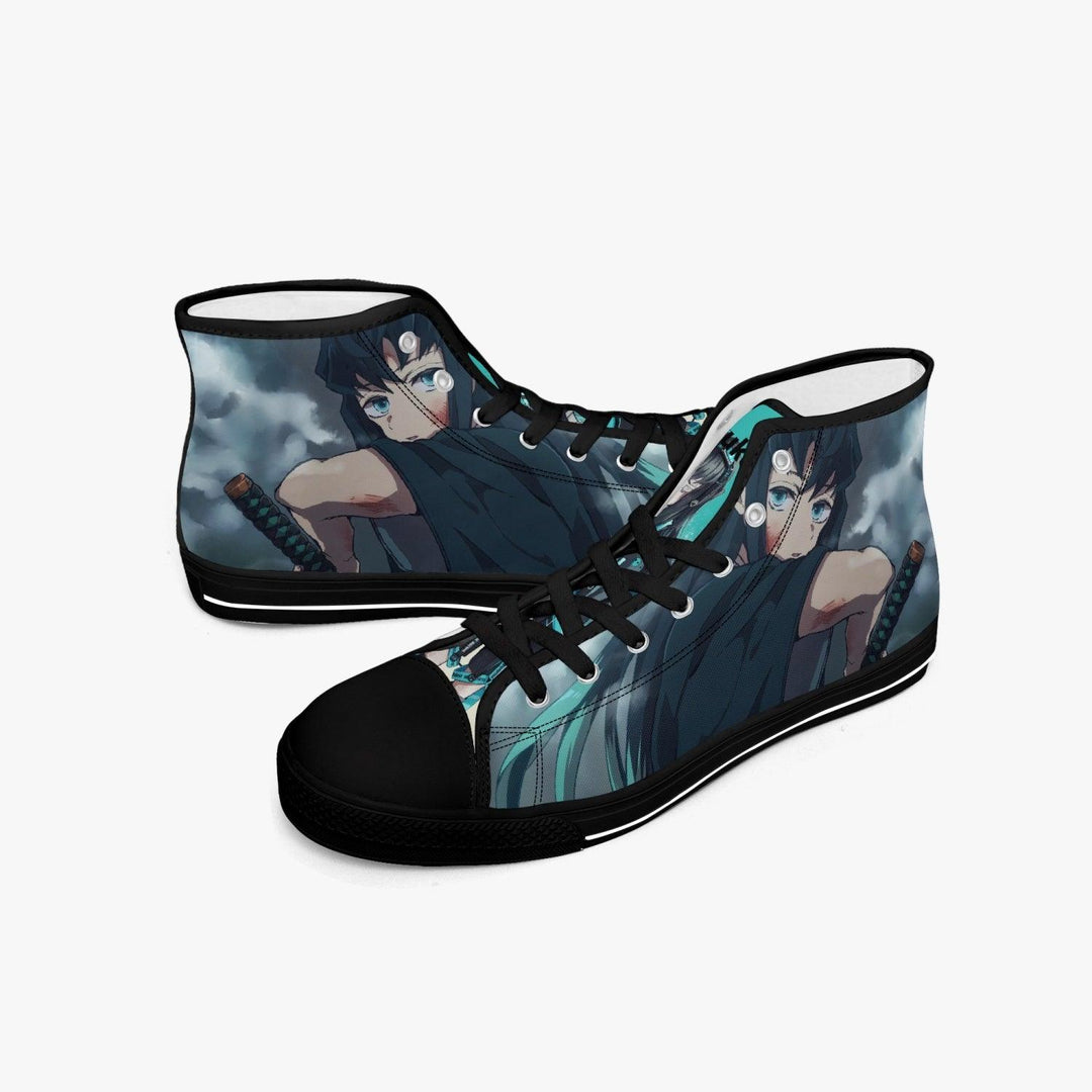 Demon Slayer Muchiro Tokito A-Star Mid Anime Shoes _ Demon Slayer _ Ayuko