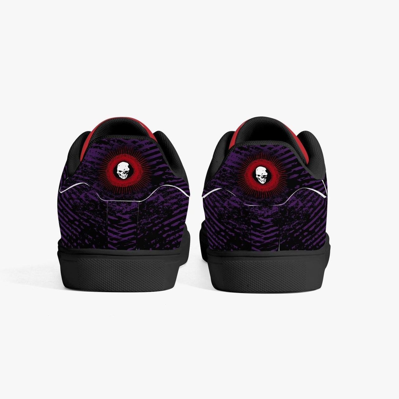Death Note Ryuk Purple/Red Skate Anime Shoes _ Death Note _ Ayuko