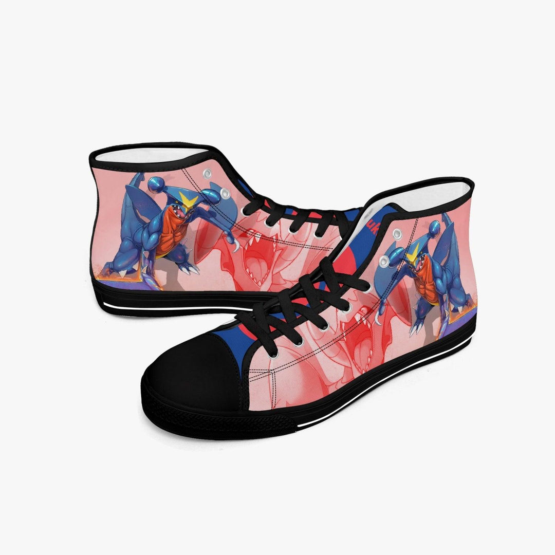 Pokemon Garchomp A- Star Mid Anime Shoes _ Pokemon _ Ayuko