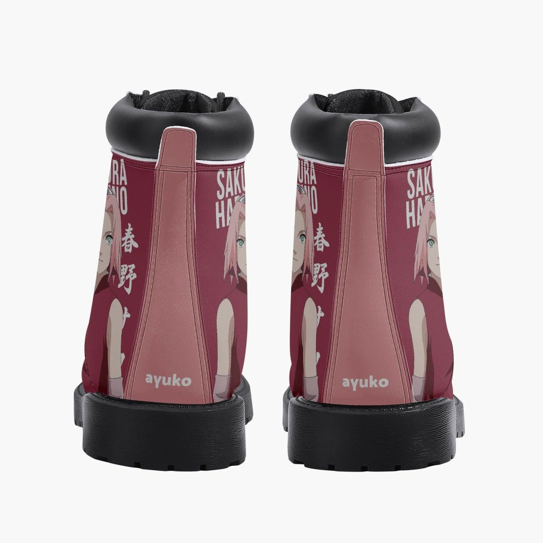 Naruto Shippuden Sakura All-Season Anime Boots _ Naruto _ Ayuko