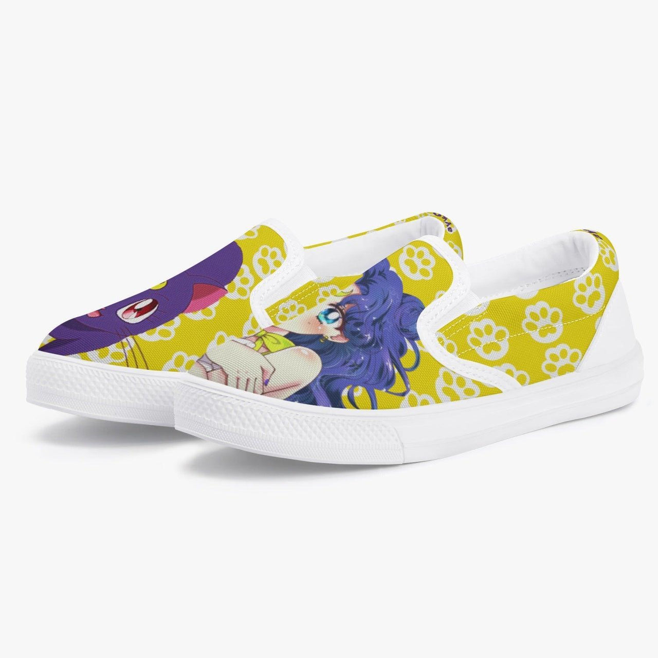 Sailor Moon Luna Kids Slip Ons Anime Shoes _ Sailor Moon _ Ayuko