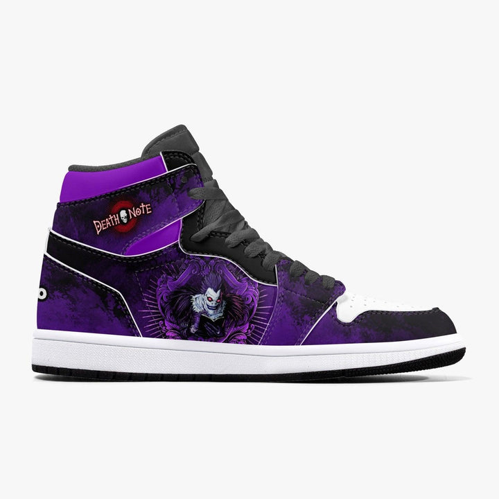 Death Note Ryuk Purple JD1 Mid Anime Shoes _ Death Note _ Ayuko