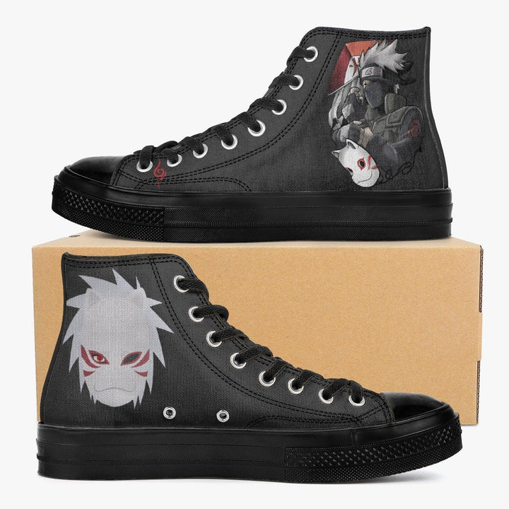 Naruto Shippuden Kakashi A-Star High Anime Shoes _ Naruto _ Ayuko