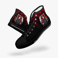 Thumbnail for Death Note Light Yagami Red Black A-Star Mid Anime Shoes _ Death Note _ Ayuko