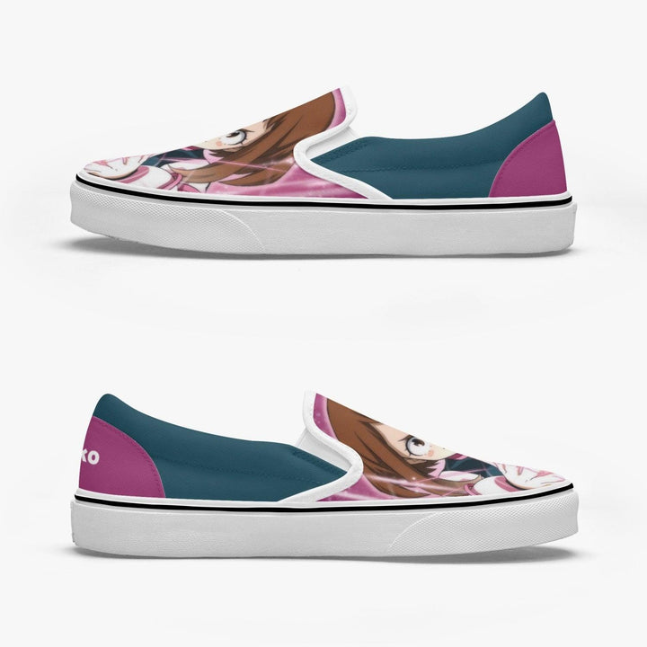 My Hero Academia Ochaco Uraraka Slip Ons Anime Shoes _ My Hero Academia _ Ayuko