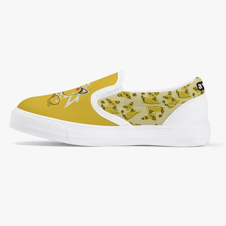 Pokemon Ampharos Kids Slipons Anime Shoes _ Pokemon _ Ayuko