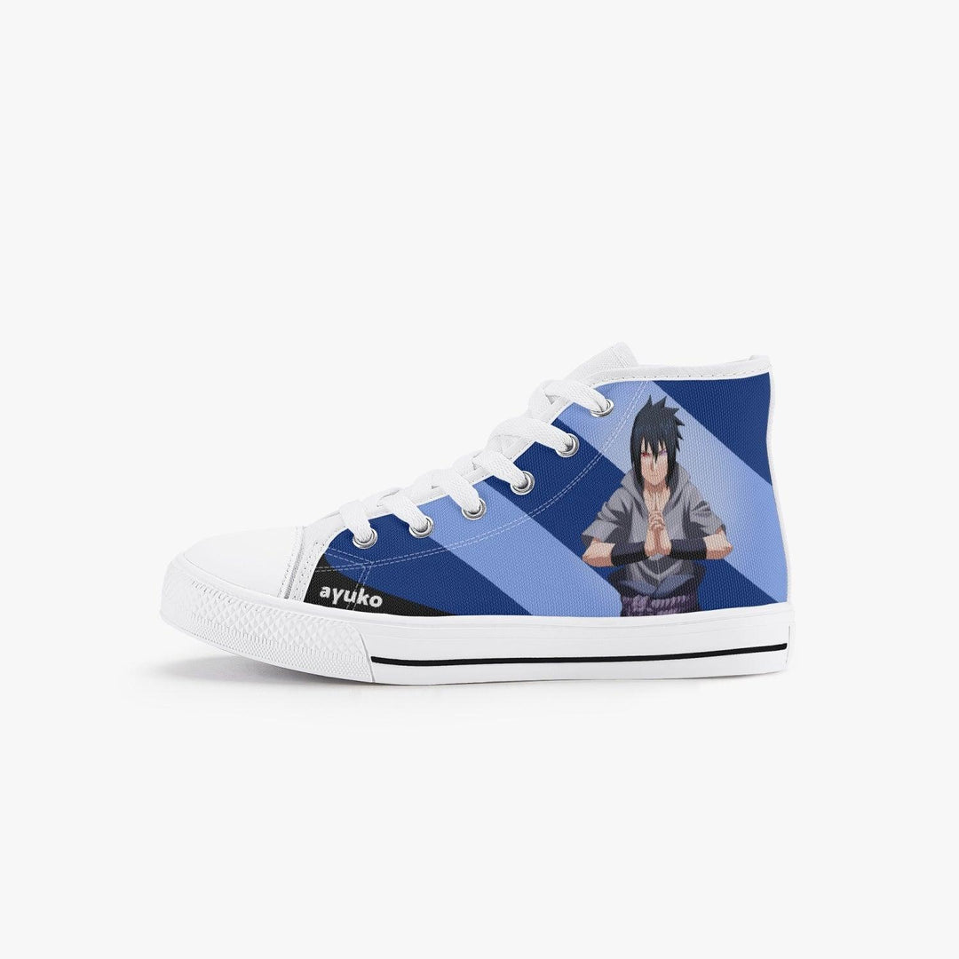 Naruto Shippuden Sasuke Kids A-Star High Anime Shoes _ Naruto _ Ayuko