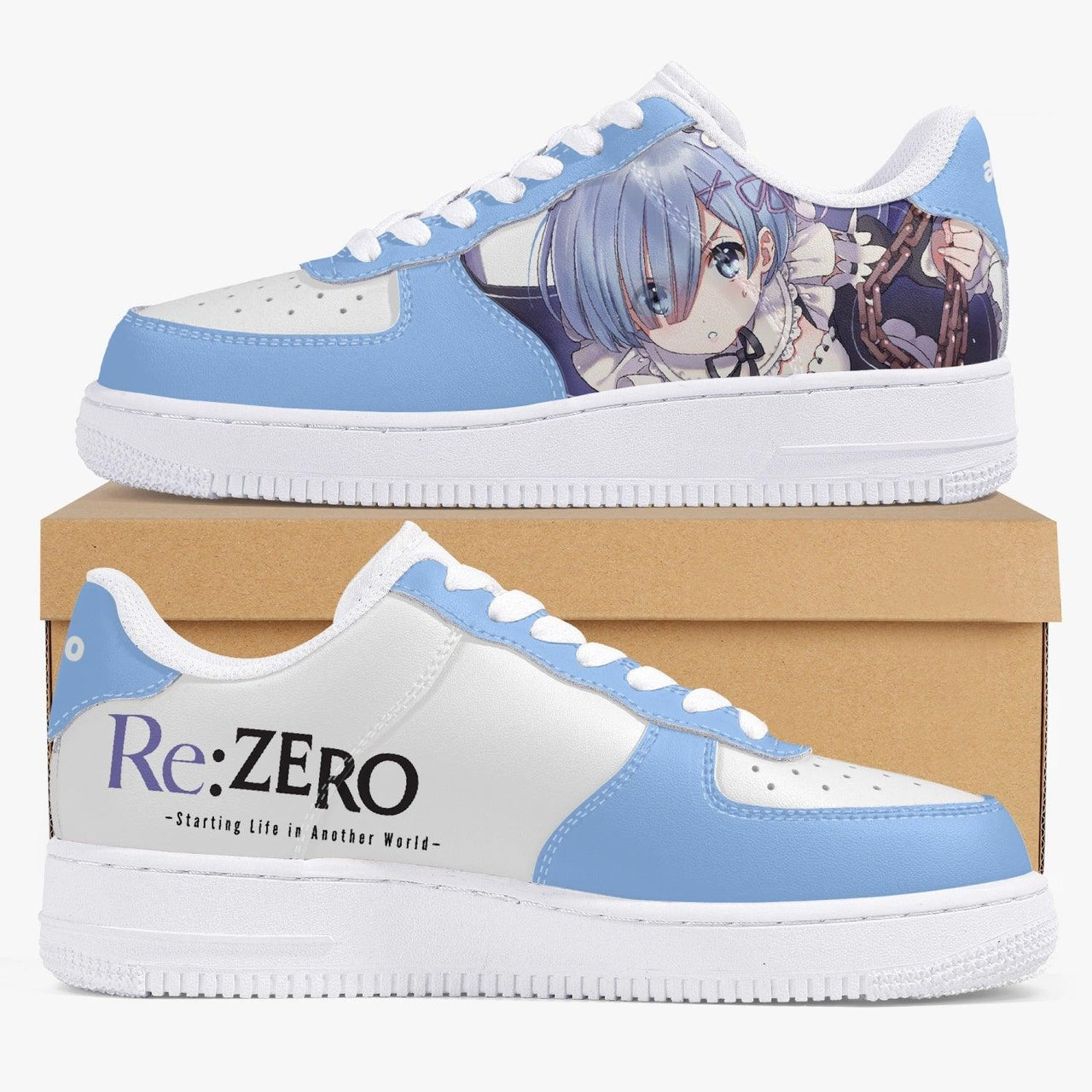 Re:Zero Rem Air F1 Anime Shoes _ Re:Zero _ Ayuko