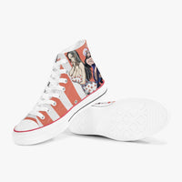 Thumbnail for One Piece Nico Robin A-Star High White Anime Shoes _ One Piece _ Ayuko