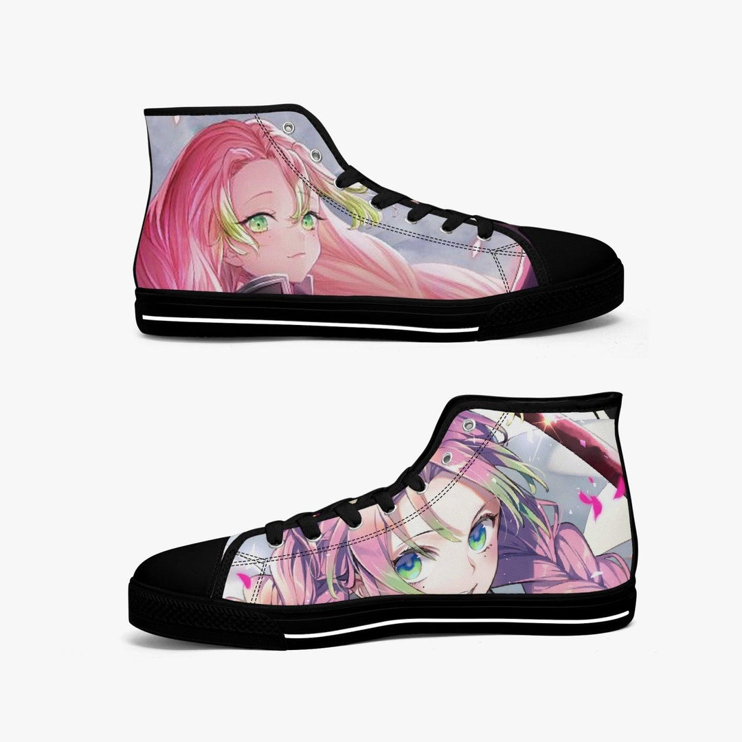 Demon Slayer Mitsuri Kanroji A-Star Mid Anime Shoes _ Demon Slayer _ Ayuko