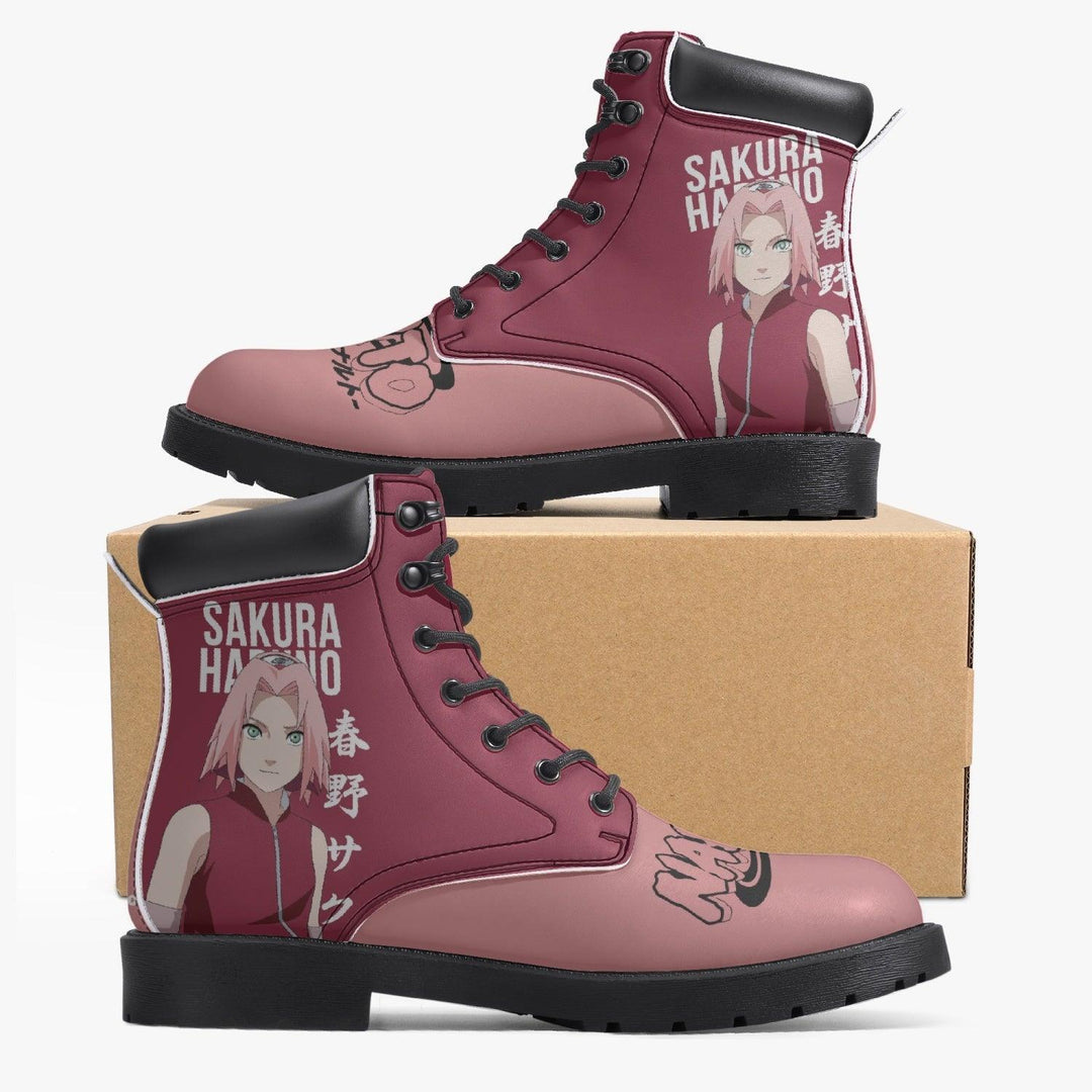 Naruto Shippuden Sakura All-Season Anime Boots _ Naruto _ Ayuko