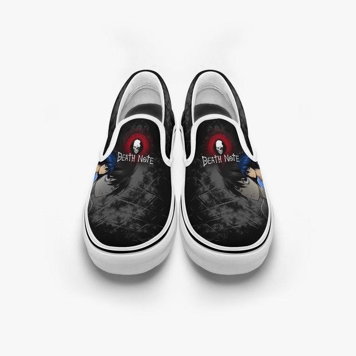 Death Note 'L' Slip Ons Anime Shoes _ Death Note _ Ayuko