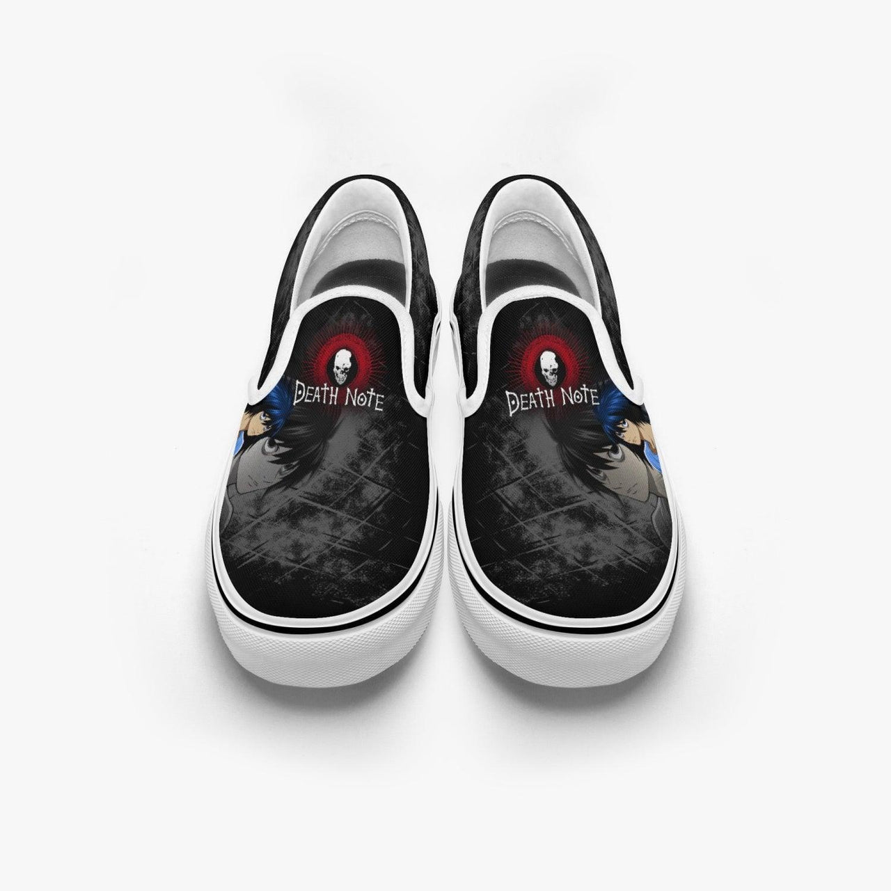 Death Note 'L' Slip Ons Anime Shoes _ Death Note _ Ayuko
