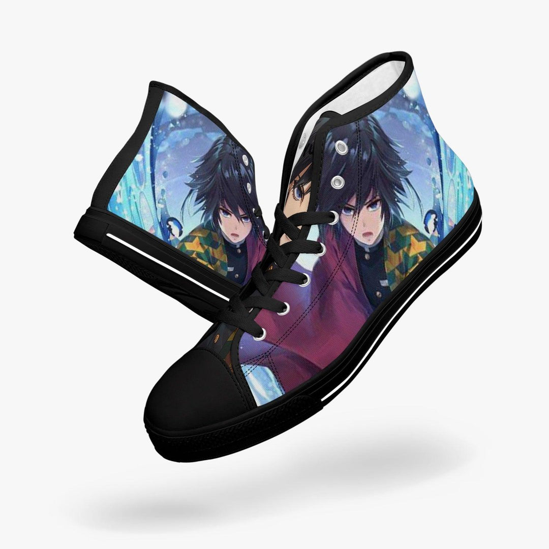 Demon Slayer Giyu Tomioka A-Star Mid Anime Shoes _ Demon Slayer _ Ayuko