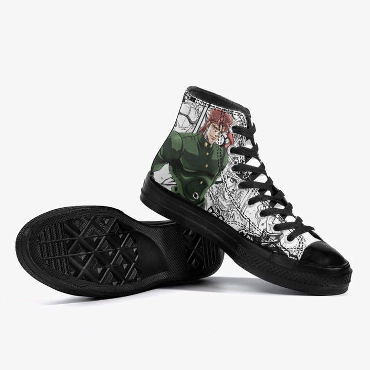 JoJo's Bizarre Adventure Noriaki Kakyoin A-Star High Anime Shoes _ JoJo's Bizarre Adventure _ Ayuko