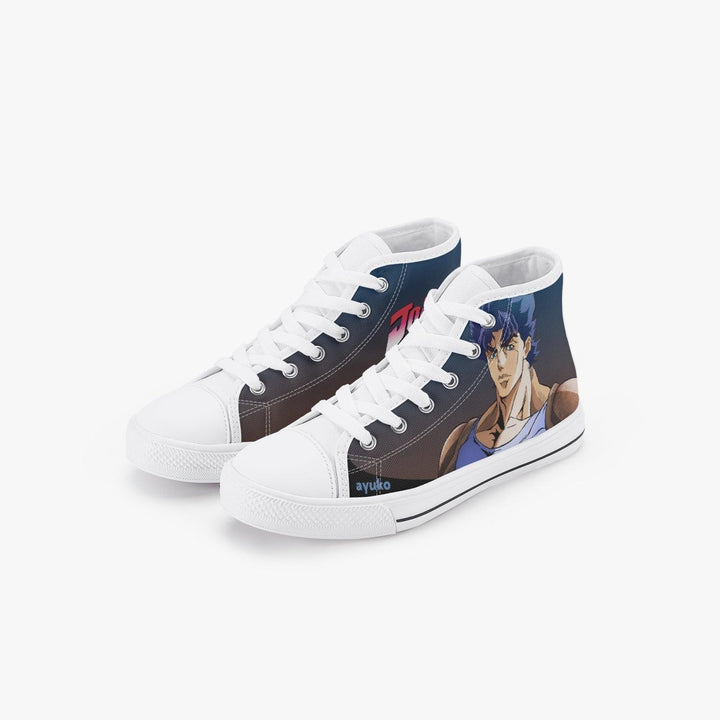 JoJo's Bizarre Adventure Jonathan Joestar Kids A-Star High Anime Shoes _ JoJo's Bizarre Adventure _ Ayuko