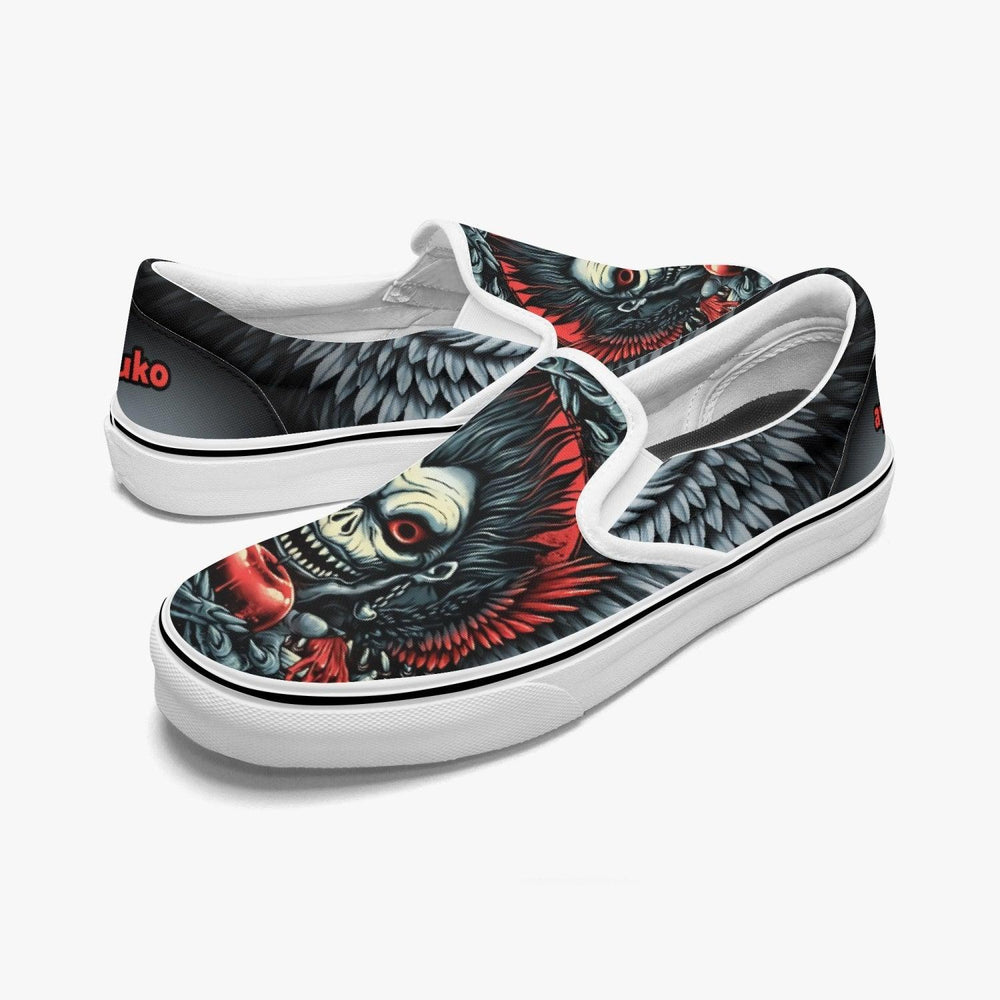 Death Note Ryuk Shinigami Slip Ons Anime Shoes _ Death Note _ Ayuko