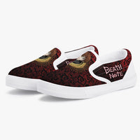 Thumbnail for Death Note Light Yagami Red Kids Slip Ons Anime Shoes _ Death Note _ Ayuko