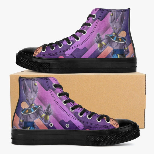 Dragon Ball Z Beerus A-Star High Anime Shoes _ Dragon Ball Z _ Ayuko