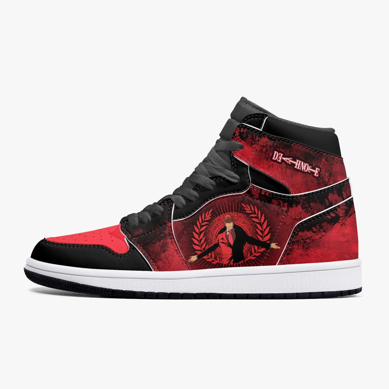 Death Note Kira Red JD1 Mid Anime Shoes _ Death Note _ Ayuko