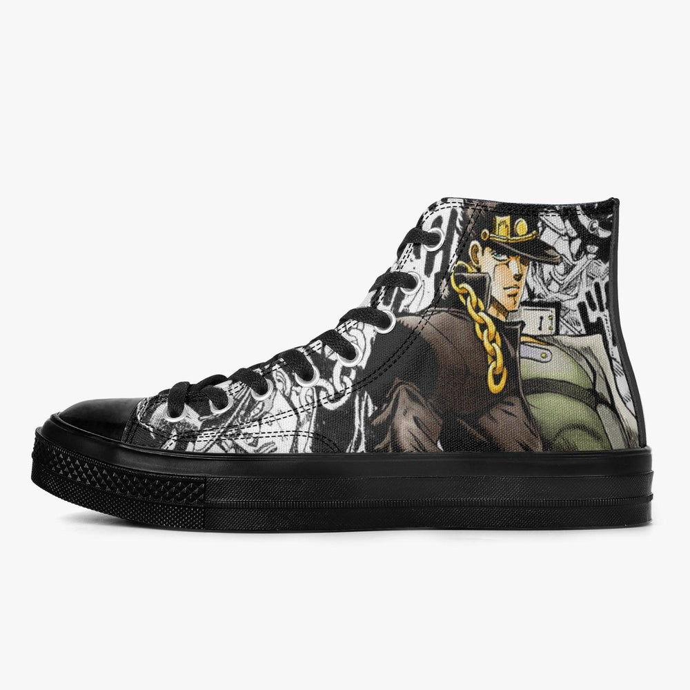 JoJo's Bizarre Adventure Jotaro Kujo A-Star High Anime Shoes _ JoJo's Bizarre Adventure _ Ayuko