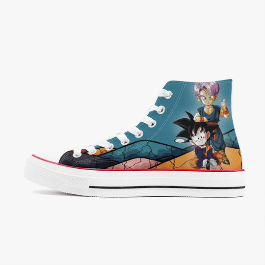 Dragon Ball Z Trunks and Goten A-Star High White Anime Shoes _ Dragon Ball Z _ Ayuko