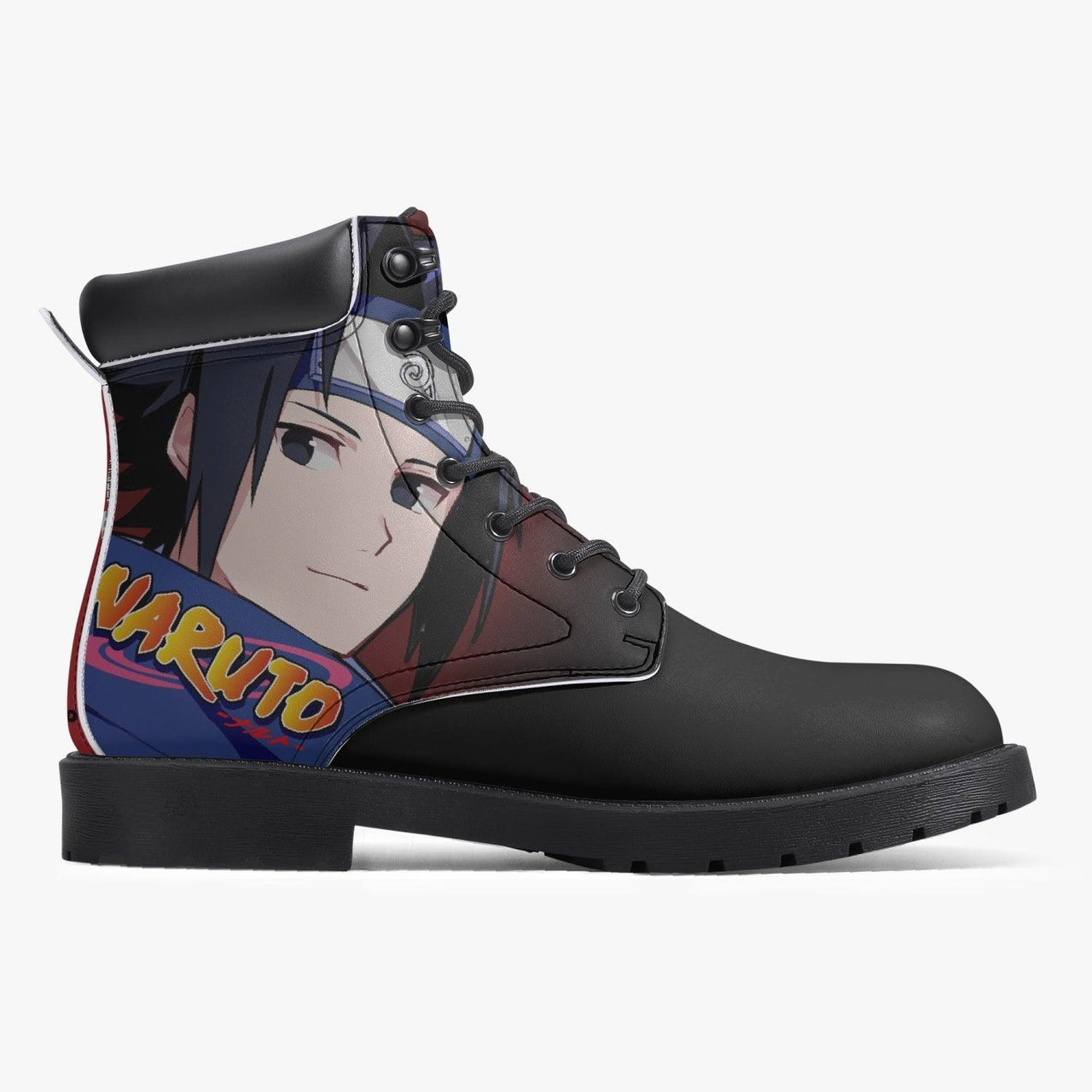 Naruto Shippuden Sasuke Uchiha All-Season Anime Boots _ Naruto _ Ayuko