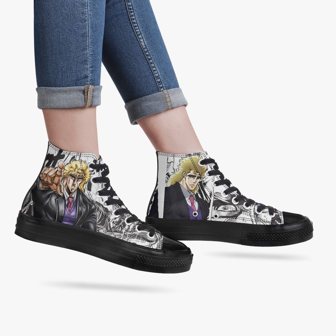 JoJo's Bizarre Adventure Robert E Speedwagon A-Star High Anime Shoes _ JoJo's Bizarre Adventure _ Ayuko