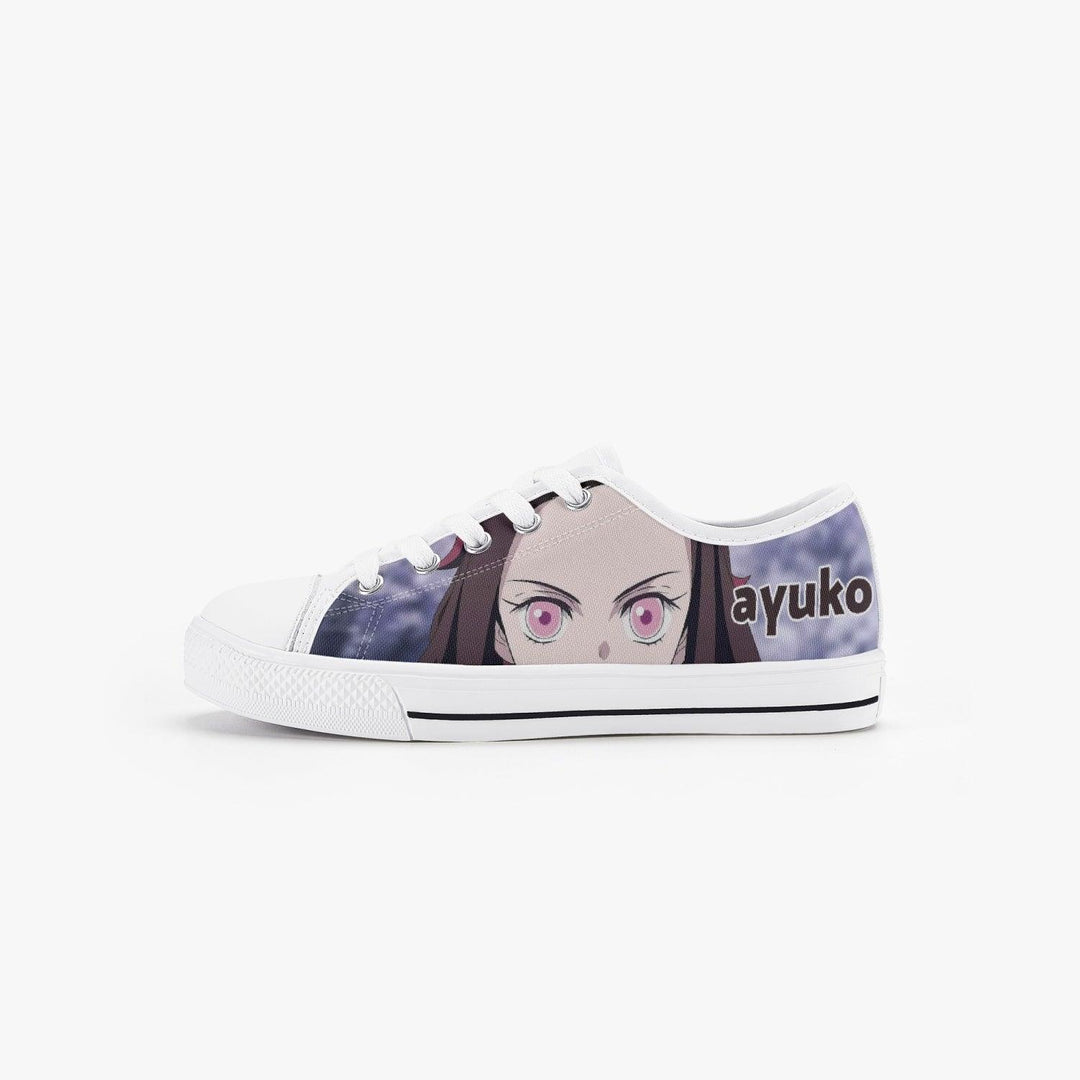 Demon Slayer Nezuko Kamado Kids A-Star Low Anime Shoes _ Demon Slayer _ Ayuko