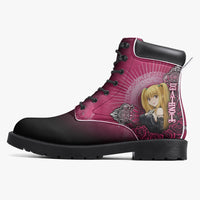 Thumbnail for Death Note Misa Pink Black Boots Anime Shoes _ Death Note _ Ayuko