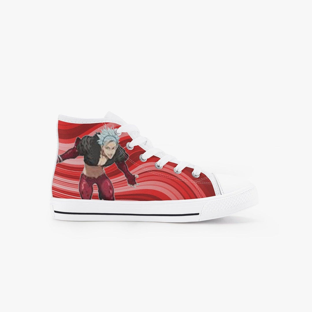 Seven Deadly Sins Hawks Ban Kids A-Star High Anime Shoes _ Seven Deadly Sins _ Ayuko