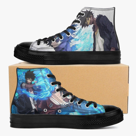 My Hero Academia Dabi A-Star High Anime Shoes _ My Hero Academia _ Ayuko