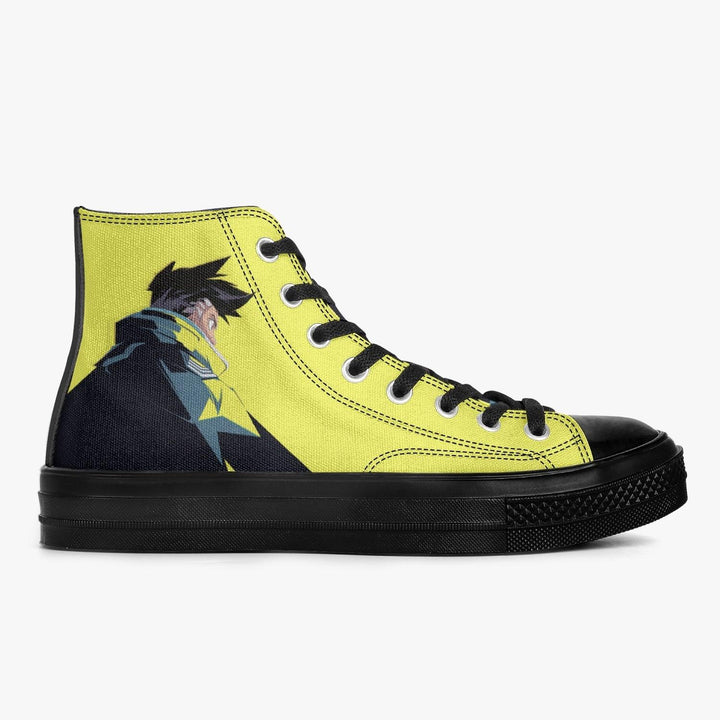 Cyberpunk Edgerunners David Silhouette A-Star High Anime Shoes _ Cyberpunk Edgerunners _ Ayuko