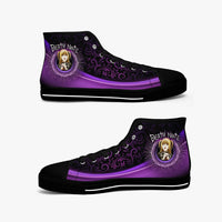 Thumbnail for Death Note Misa Purple Black A-Star Mid Anime Shoes _ Death Note _ Ayuko