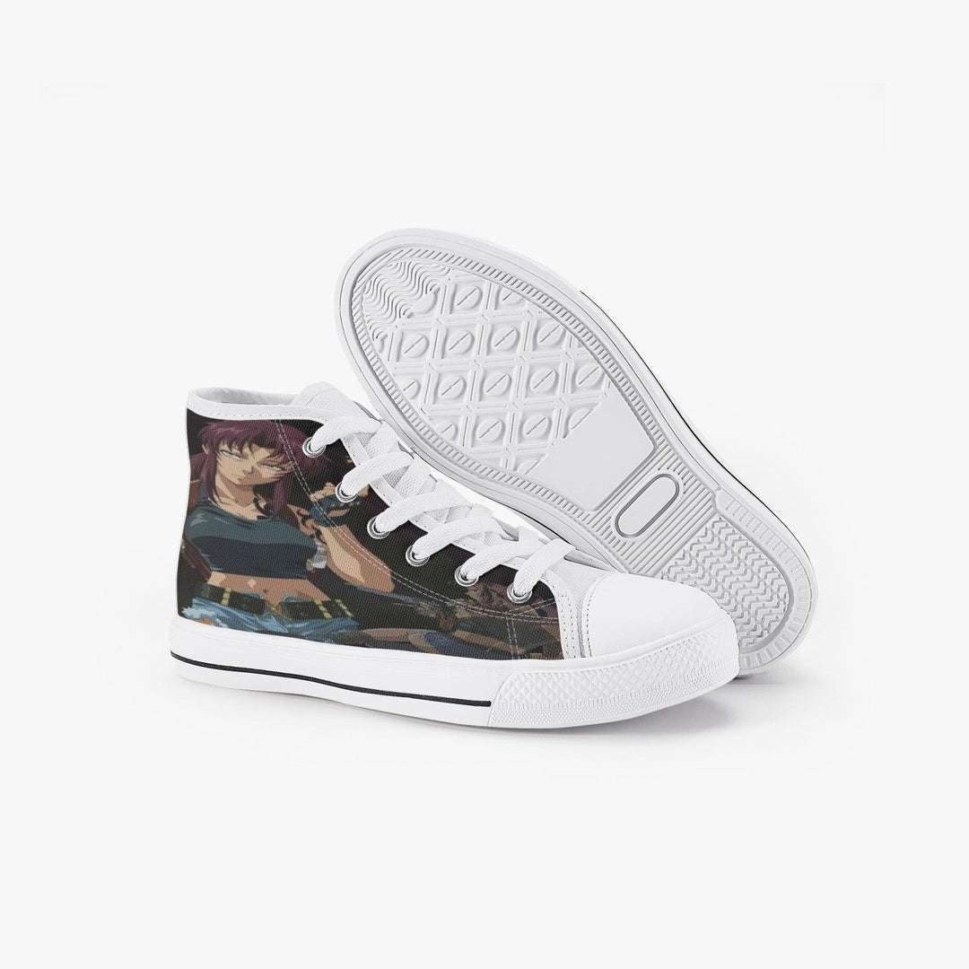 Black Lagoon Revy Kid’s A-Star High Anime Shoes _ Black Lagoon _ Ayuko