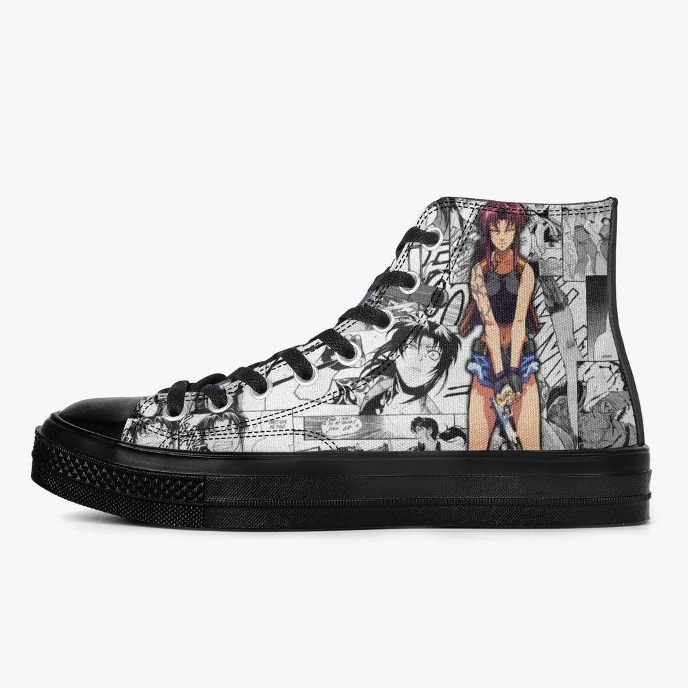 Black Lagoon Revy A-Star Anime Shoes _ Black Lagoon _ Ayuko