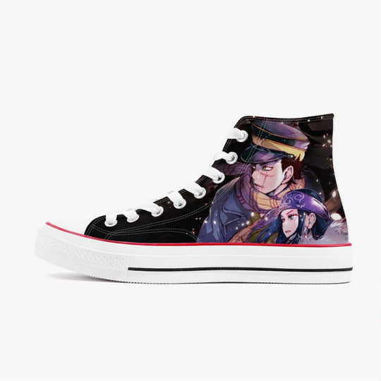 Golden Kamuy Saichi Sugimoto A-Star High White Anime Shoes _ Golden Kamuy _ Ayuko