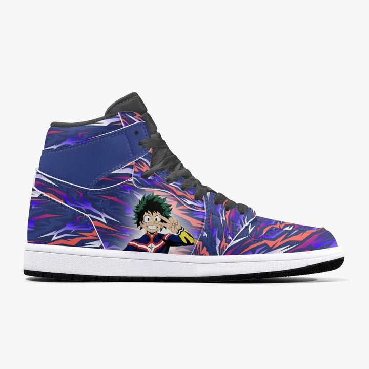 My Hero Academia Deku Burst Air JD1 Mid Anime Shoes _ My Hero Academia _ Ayuko