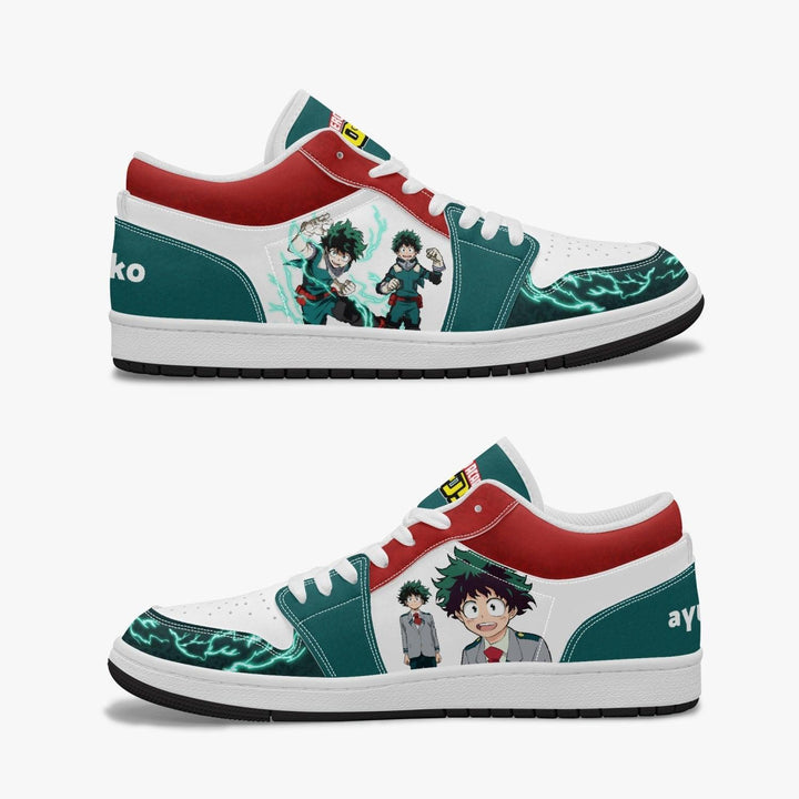 My Hero Academia Deku JD1 Low Anime Shoes _ My Hero Academia _ Ayuko