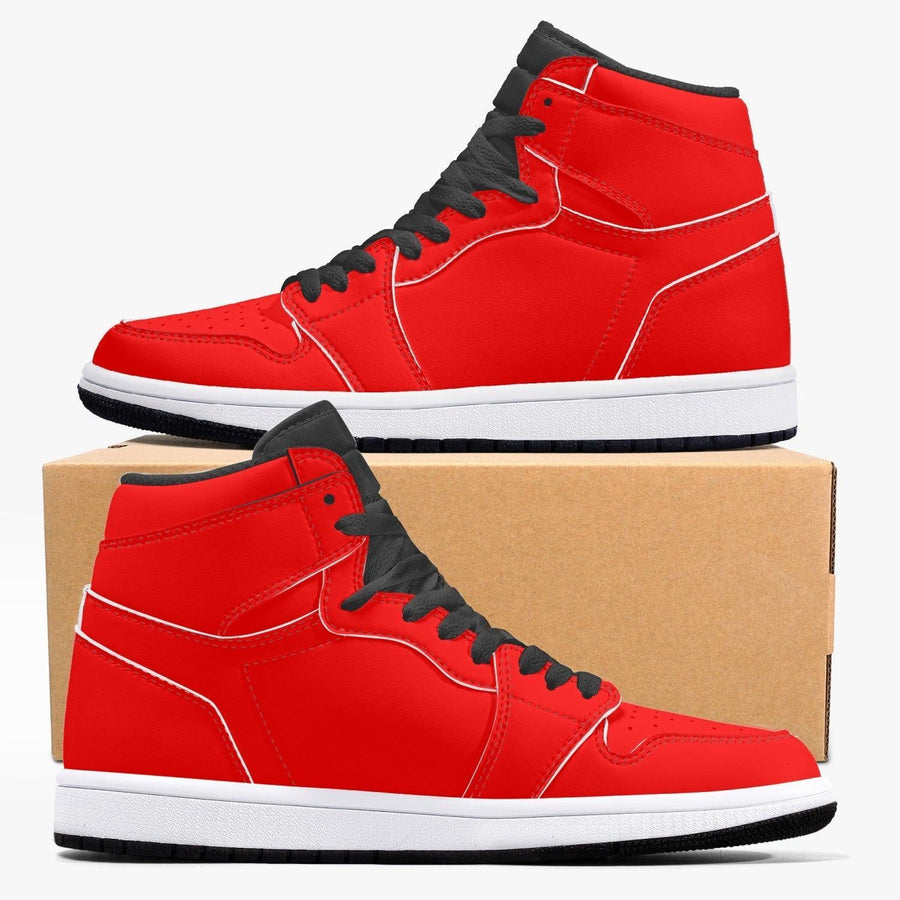 Anime Custom Neon Genesis Evangelion Red Air Jordan Hightop Shoes