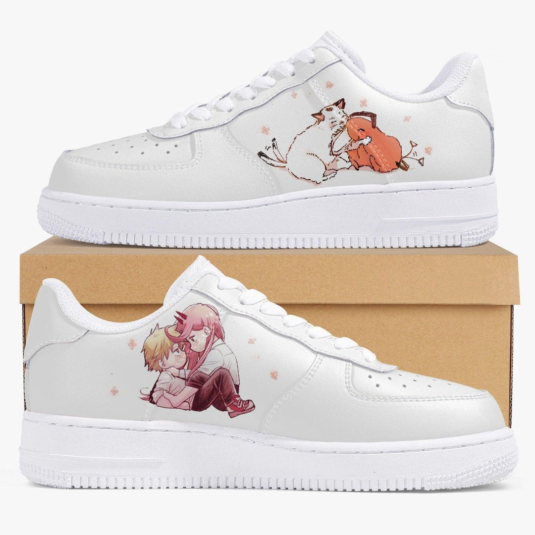 Chainsaw Man Denji x Power Air F1 Anime Shoes _ Chainsaw Man _ Ayuko