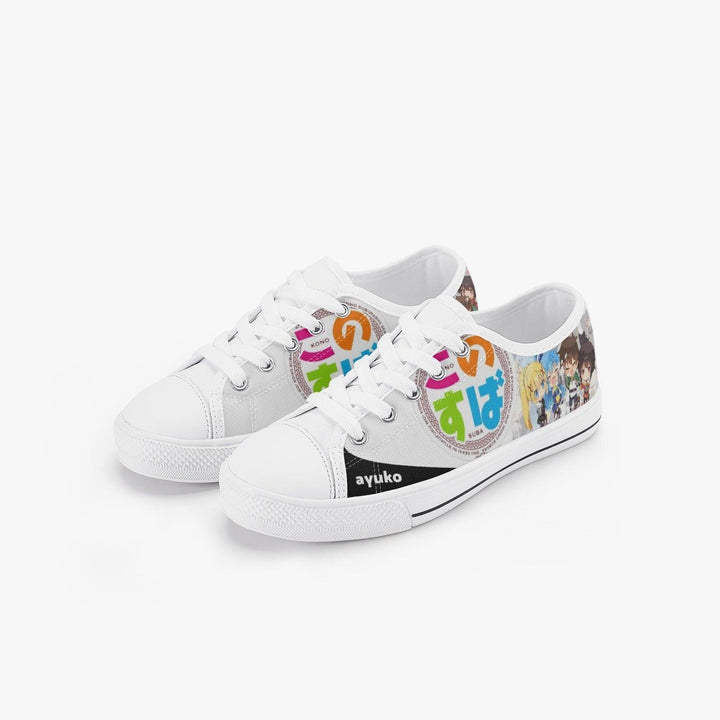 Konosuba Kids A-Star Low Anime Shoes _ Konosuba _ Ayuko